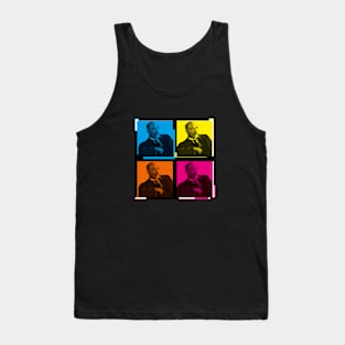 Rudyard Kipling - Poet - Colourful, pop art style design Tank Top